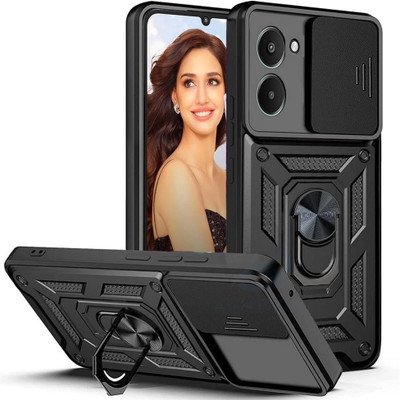 Vikeko Back Cover for vivo Y28s, vivo Y28e 5G(Black, Shock Proof, Pack of: 1)