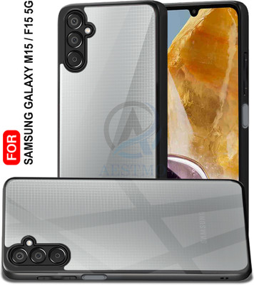 AESTMO Back Cover for Samsung Galaxy F15 5G, Samsung Galaxy M15 5G(Black, Hard Case, Pack of: 1)