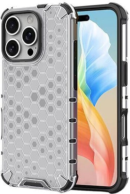 Stunny Back Cover for IPHONE 16 PRO -ds2(Transparent, Anti-radiation, Silicon, Pack of: 1)