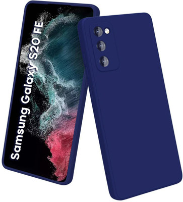 Clicklord Back Cover for Samsung Galaxy S20 FE 5G| Matte Soft Silicon Flexible(Blue, Camera Bump Protector, Pack of: 1)