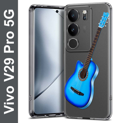 LoudCase Back Cover for Vivo V29 Pro 5G(Black, Blue, Silicon, Pack of: 1)