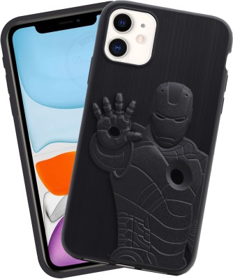 VAKIBO Back Cover for Apple iPhone 11 6.1, Apple iPhone 11, iPhone 11 6.1(Black, Flexible, Pack of: 1)
