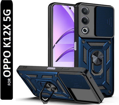 KWINE CASE Back Cover for Oppo K12x 5G(Blue, Rugged Armor, Pack of: 1)