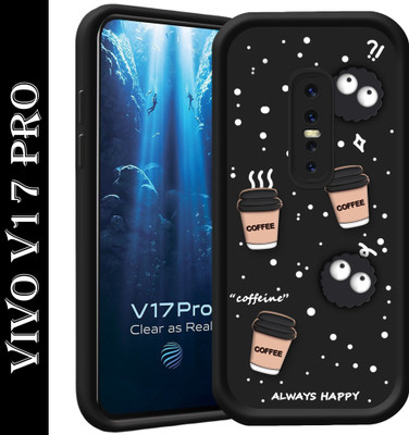 SMARTPOCKET Back Cover for Vivo V17 Pro(Black, 3D Case, Pack of: 1)