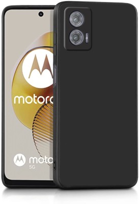 LILLIPUT Back Cover for Motorola Moto G73 5G(Black, Grip Case, Silicon, Pack of: 1)