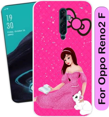 SmartGoldista Back Cover for Oppo Reno2 F(Transparent, Flexible, Silicon, Pack of: 1)