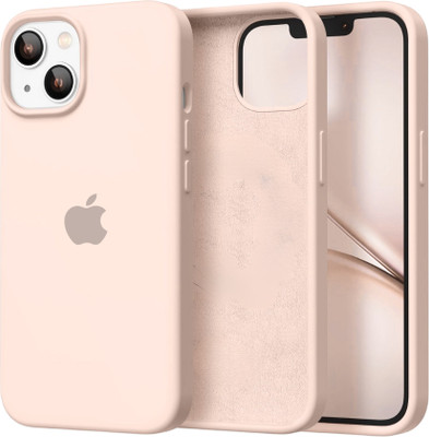 FABULANE Back Cover for iPhone 15 Plus(Beige, Shock Proof, Silicon, Pack of: 1)