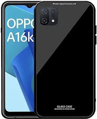 Nice Assoseries HUB Back Cover for Oppo A16k(Black, Grip Case)