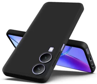 Skyforce Bumper Case for Vivo Y28 5G, Vivo Y17s Back cover(Black, Shock Proof, Pack of: 1)