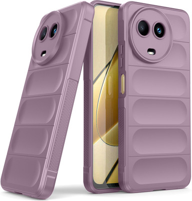 GLOBAL NOMAD Back Cover for Realme 11 5G(Purple, 3D Case, Silicon, Pack of: 1)