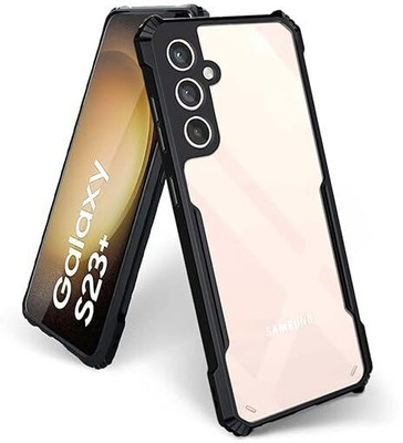 ADI Creations Back Cover for SAMSUNG Galaxy S23 Plus 5G(Black, Camera Bump Protector, Pack of: 1)