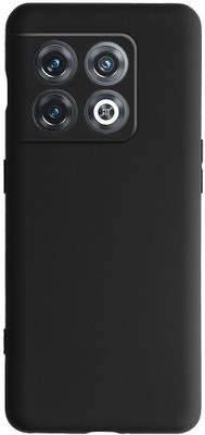 NG CREATION Back Cover for OnePlus 10 Pro 5G(Black, Flexible, Silicon)