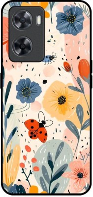 QRIOH Back Cover for OPPO A77s(Multicolor, Grip Case, Pack of: 1)