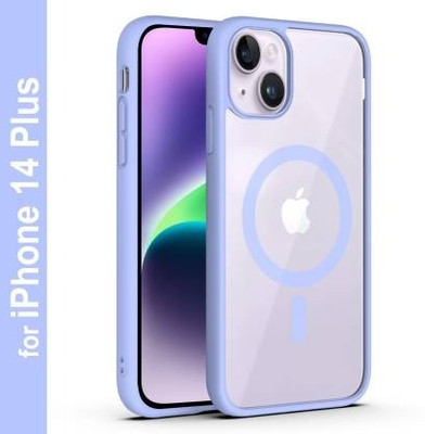 Nice Assoseries HUB Back Cover for Apple iPhone 14 Plus(Blue, Magsafe, Pack of: 1)