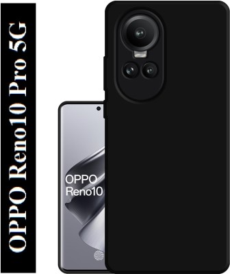 BRENZZ Back Cover for OPPO Reno 10 Pro 5G, OPPO Reno10 Pro 5G, (CA)(Black, Shock Proof, Pack of: 1)