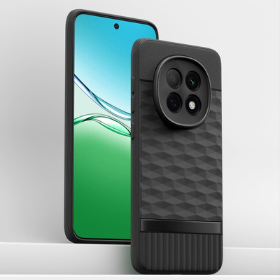 Krish Tech Back Cover for Oppo F29 5G(Black, Camera Bump Protector, Silicon, Pack of: 1)