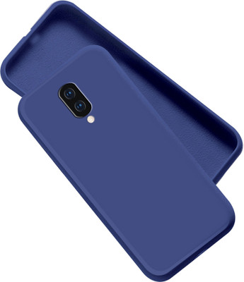 Artistque Back Cover for OnePlus 7(Blue, Matte Finish, Silicon, Pack of: 1)