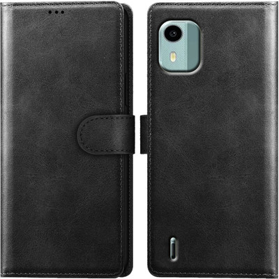 Xester Back Cover for NOKIA C12 PRO(Black, Dual Protection, Pack of: 1)