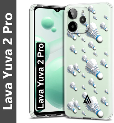 Adrenex Back Cover for Lava Yuva 2 Pro(Green, White, Silicon, Pack of: 1)