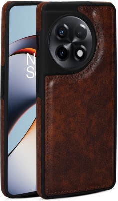 Cover Alive Back Cover for OnePlus 11R 5G(Brown, Shock Proof, Pack of: 1)