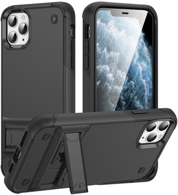 Cover Alive Back Cover for Apple iPhone 11 Pro Max(Black, Shock Proof, Pack of: 1)