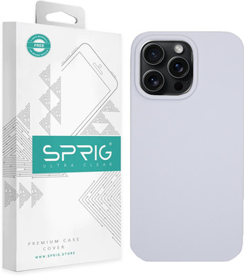 Sprig Back Cover for Apple iPhone 14 Pro Max(Blue, Magsafe, Silicon, Pack of: 1)