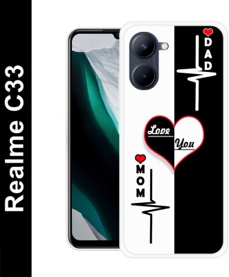 Cravation Back Cover for realme C33(Multicolor, Dual Protection, Silicon, Pack of: 1)