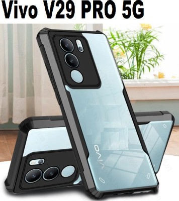 VALKAR Back Cover for vivo V29 Pro 5G, Vivo V29 Pro(Transparent, Grip Case, Silicon, Pack of: 1)