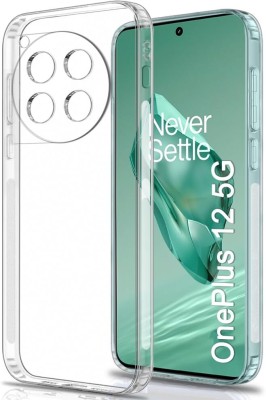 Kosher Traders Back Cover for Oneplus 12 5G(Transparent, Flexible, Silicon)