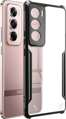 King Maker Back Cover for Oppo Reno 12 Pro 5G(Black, Dual Protection, Pack of: 1)