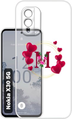 SNAZZY Back Cover for Nokia X30 5G(Transparent, Grip Case, Silicon, Pack of: 1)