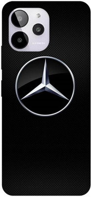DIKRO Back Cover for LAVA YUVA 2 PRO, LZX408, MERCEDES, LOGO, SIGN, CAR, DESIGN(Black, Flexible, Silicon, Pack of: 1)