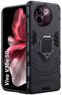 Accessories Kart Back Cover for vivo V30e 5G 360 degree Shookproff Robot Military grand case(Black, Shock Proof, Pack of: 1)