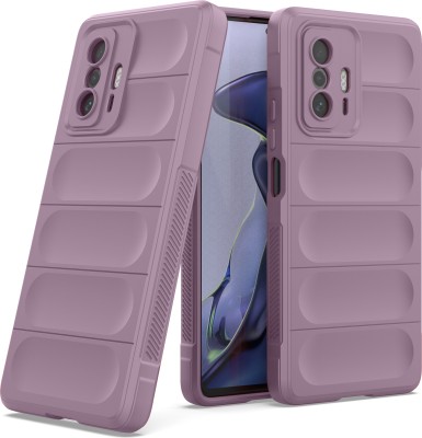 GLOBAL NOMAD Back Cover for Mi 11T Pro 5G(Purple, Grip Case, Silicon, Pack of: 1)