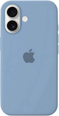 INNOPACE Back Cover for Apple iPhone 16(Blue, Grip Case, Silicon, Pack of: 1)