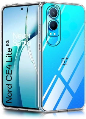 WOW Imagine Back Cover for 1+ OnePlus Nord CE 4 Lite 5G Crystal Clear Full Device & Camera Protection Shockproof TPU(Transparent, Flexible, Silicon)