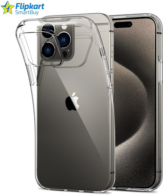 Flipkart SmartBuy Back Cover for Apple iPhone 15 Pro Max, iPhone 15 Pro Max(Transparent, Grip Case, Pack of: 1)