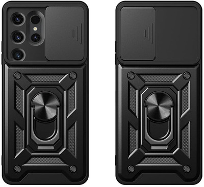 Helix Back Cover for Samsung Galaxy S24 Ultra(Black, Rugged Armor, Pack of: 1)