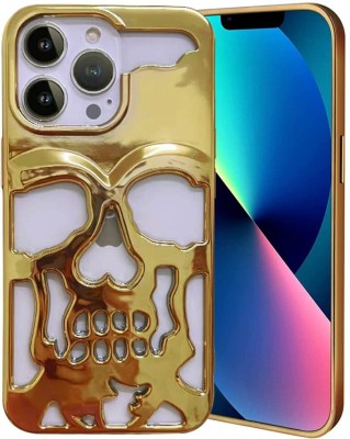 HSRPRO Back Cover for Apple iPhone 12 Pro Max(Gold, Camera Bump Protector, Pack of: 1)