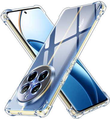 skyro Back Cover for Realme 12 Pro / Realme 12 Pro Plus 5G / Realme P1 Pro 5G(Transparent, Camera Bump Protector, Pack of: 1)