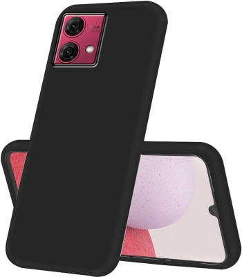 BestCover Back Cover for Motorola Moto G84 5G Pro Perfect Slim Fit with Shockproof Design Candy Case,Candy(Black, Transparent, Matte Finish, Silicon, Pack of: 1)