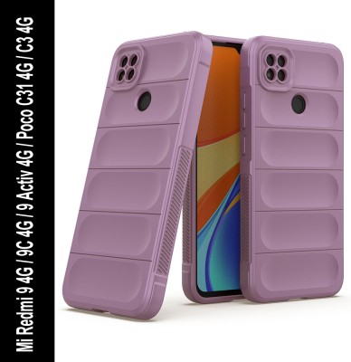 Flipkart SmartBuy Back Cover for Mi Redmi 9 4G, Mi Redmi 9C 4G, Mi Redmi 9 Activ 4G, Poco C31 4G, Poco C3 4G(Purple, Silicon, Pack of: 1)