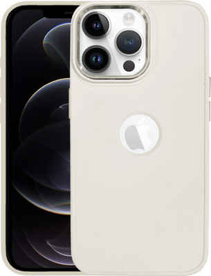 BLACK LOVIES Back Cover for Apple iPhone 12, Apple iPhone 12 PRO(White, Shock Proof, Silicon, Pack of: 1)