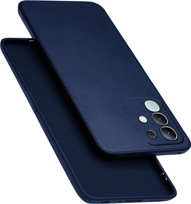 Micvir Back Cover for Vivo T4X 5G(Blue, Dual Protection, Silicon, Pack of: 1)