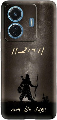 FeelWhiz Back Cover for Vivo T1 44w, iQOO Z6 44w(Black)