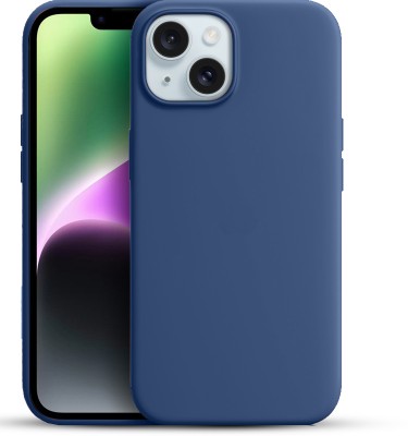 KARWAN Back Cover for APPLE iPhone 13, APPLE iPhone 14(Blue, Shock Proof, Silicon, Pack of: 1)