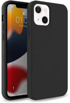 Celltown Back Cover for Apple iPhone 13(Black, Shock Proof, Silicon, Pack of: 1)