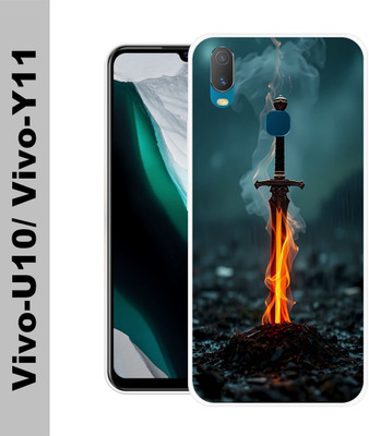 Flying Beast Back Cover for Vivo U10(Multicolor, Grip Case, Silicon, Pack of: 1)