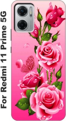 BHOR Back Cover for Redmi 11 Prime 5G Back cover 3103(Multicolor, Dot View, Silicon, Pack of: 1)