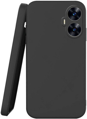 Phone Care Back Cover for Realme C55(Black, Grip Case, Pack of: 1)
